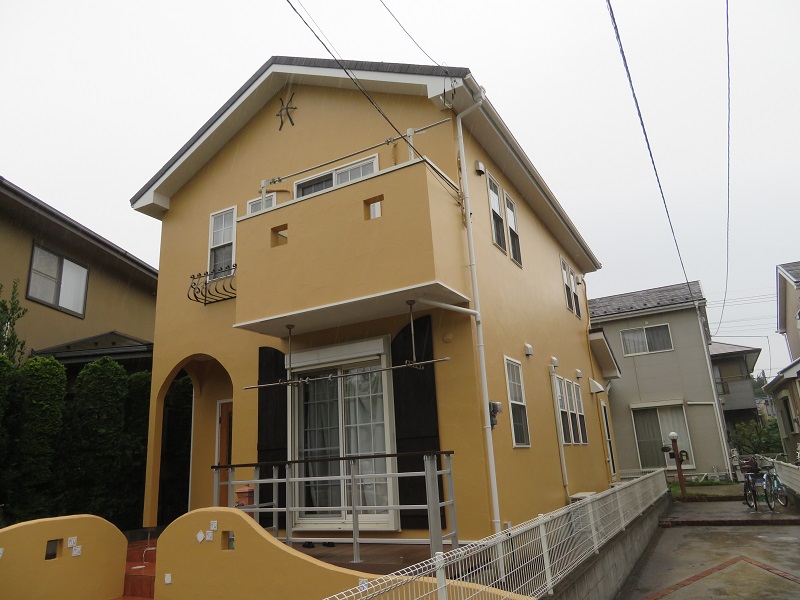 イエロー 黄色 千葉県の外壁塗装専門店 ハウスメイク